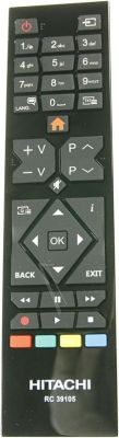Télécommande d'origine HITACHI RC39105 (23502357)