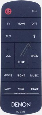 Original remote control DENON RC-1245