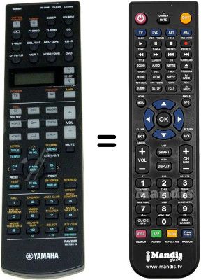 Mando a distancia equivalente Yamaha V9272200