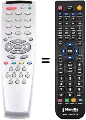 Replacement remote control Grandin 55FV05