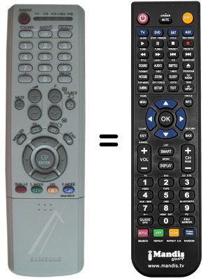 Replacement remote control BN59-00412B Replacement remote control BN59-00412B