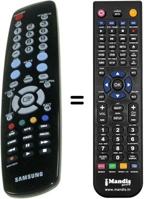 Replacement remote control Samsung BN59-00687A Replacement remote control Samsung BN59-00687A