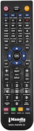 Circular noise Bone Replacement remote control RC2573/01