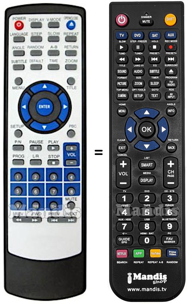 Replacement remote control Inno Hit REMCON229