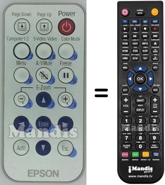 Replacement remote control 126560300