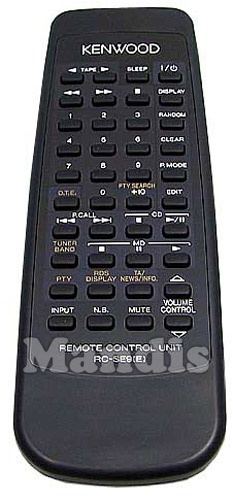 KENWOOD RC-SE9 (A70115505) original remote control