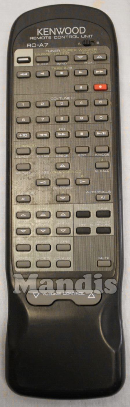 KENWOOD RC-A7 (X94100061) original remote control