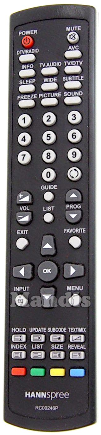 HANNSPREE RC00246P original remote control