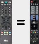 Télécommande d'origine AKB74115502