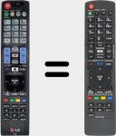 Télécommande d'origine AKB72915238