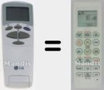 Original remote control AKB74375404