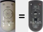 Original remote control YF1187R (720117145300)