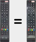 Remote control for RC4848F
