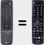Original remote control AKB73715606