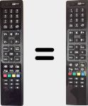 Original remote control RC4845 (23063439)