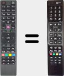 Original remote control RC 4846 (30076687)
