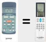 Universal remote control Aircoplus (42530)