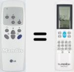 Universal remote control Aircoplus (42530)