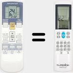 Universal remote control Aircoplus (42530)