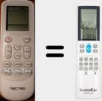 Universal remote control Aircoplus (42530)