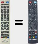 Original remote control DH-1528 (Blau001)