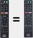 Télécommande d'origine RMF-TX221ES (149347122)