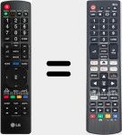 Mando a distancia universal Universal TV LG