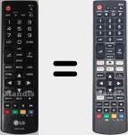 Mando a distancia universal Universal TV LG