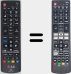 Universal remote control Universal TV LG