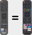 Universal remote control Universal TV Hisense