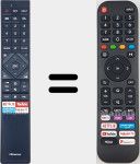 Universal remote control Universal TV Hisense