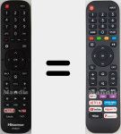 Universal remote control Universal TV Hisense
