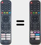 Universal remote control Universal TV Hisense