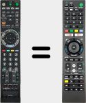 Télécommande universelle Universal TV Sony