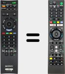 Télécommande universelle Universal TV Sony