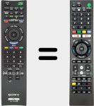 Télécommande universelle Universal TV Sony