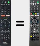 Télécommande universelle Universal TV Sony