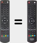 Original remote control RC1910 (20573440)