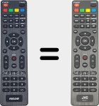 Original remote control RM-C3411 (135DDVB00103)