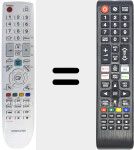 Télécommande universelle Universal TV Samsung