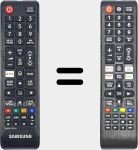 Universal remote control Universal TV Samsung