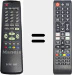 Universal remote control Universal TV Samsung