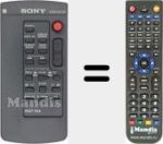 Replacement remote control for RMT-814 (147514161)