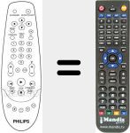 Replacement remote control for REMCON1357