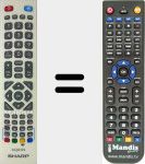 Replacement remote control for 31552