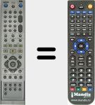 Télécommande pour remplacer 6711R1N153F
