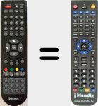 Replacement remote control for BOGO001