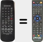 T&eacute;l&eacute;commande pour remplacer RCH3R (A70111905)