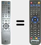 Télécommande pour remplacer 6711R1P071A