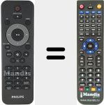Télécommande pour remplacer 996510025132
